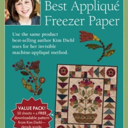 Kim Diehls Best Applique Freezer Paper