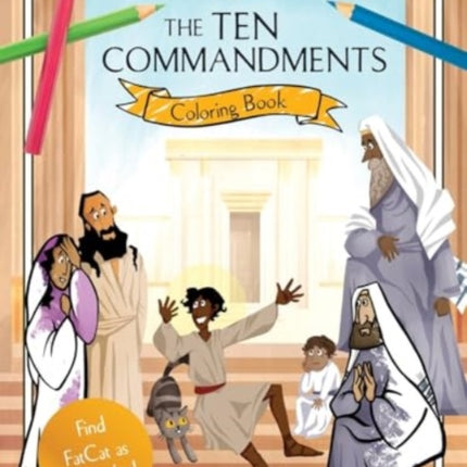 The Ten Commandments Coloring Book