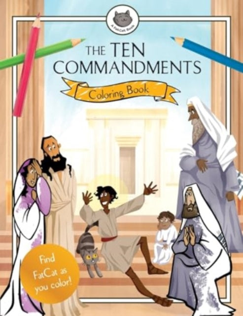 The Ten Commandments Coloring Book