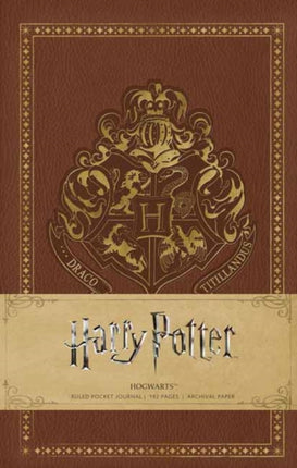 Harry Potter: Hogwarts Ruled Pocket Journal