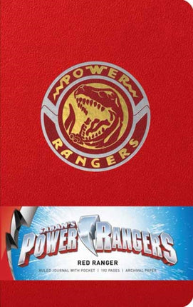 Power Rangers: Red Ranger Hardcover Ruled Journal