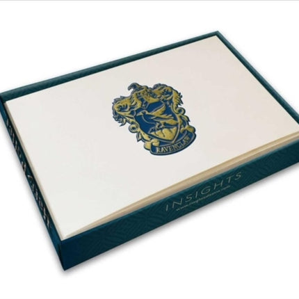 Harry Potter: Ravenclaw Crest Foil Note Cards: Set of 10