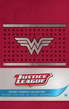 DC Comics: Justice League Pocket Journal Collection: Set of 3