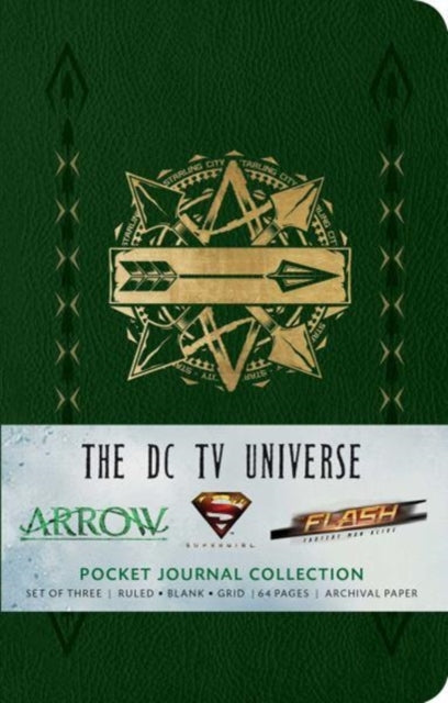 The DC TV Universe: Pocket Journal Collection: Set of 3