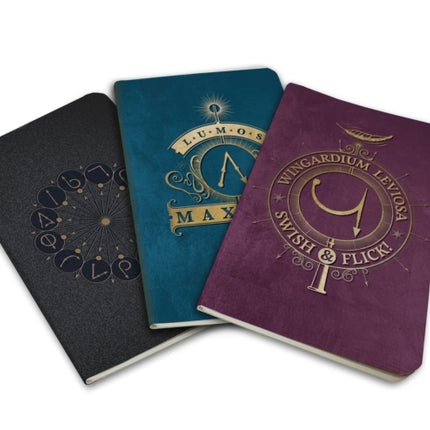 Harry Potter: Spells Pocket Journal Collection: Set of 3