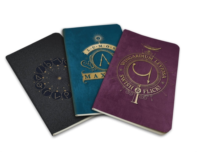 Harry Potter: Spells Pocket Journal Collection: Set of 3