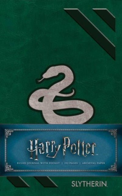 Harry Potter: Slytherin Ruled Pocket Journal