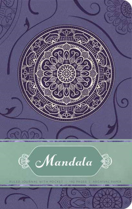 Mandala Hardcover Ruled Journal