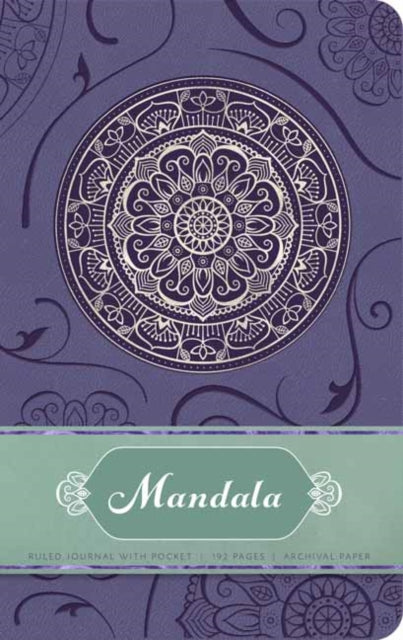 Mandala Hardcover Ruled Journal