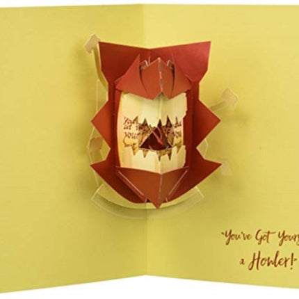 Harry Potter: Howler Pop-Up Card