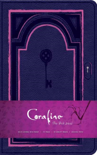 Coraline Hardcover Ruled Journal