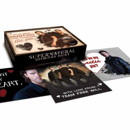 Supernatural Valentine's Day Blank Boxed Note Cards