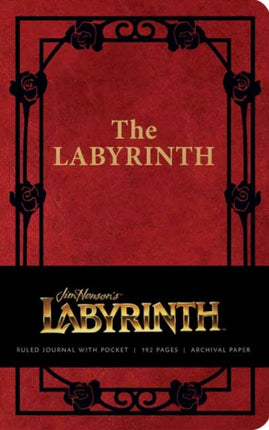 Labyrinth Hardcover Ruled Journal