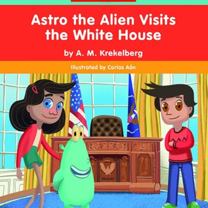 Astro the Alien Visits the White House