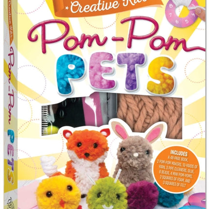 Creative Kits: Pom Pom Pets (Silver Dolphin)