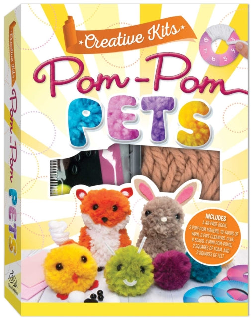 Creative Kits: Pom Pom Pets (Silver Dolphin)