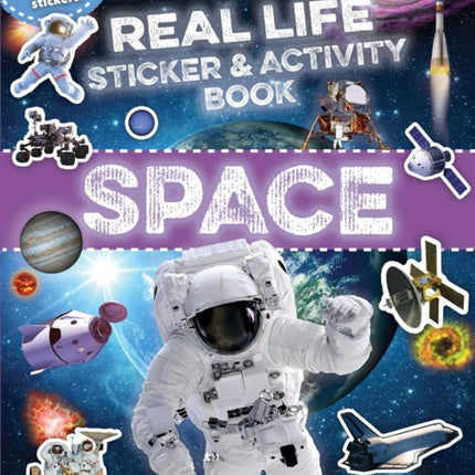 Discovery Real Life Sticker and Activity Book: Space