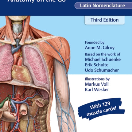 Anatomy Flash Cards, Latin Nomenclature: Anatomy on the Go