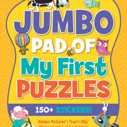 Jumbo Pad of My First Puzzles