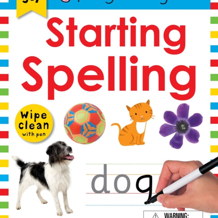 Wipe Clean Workbook: Starting Spelling: An Introduction to Spelling with 48 Pages of Practical Exercises to Do Many Times Over