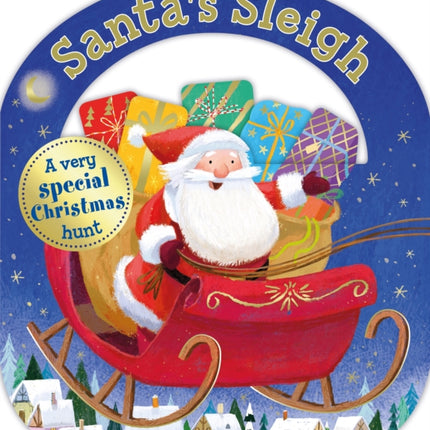 Carry-Along Tab Book: Santa's Sleigh