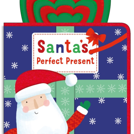 Festive Felt Santas Perfect Present