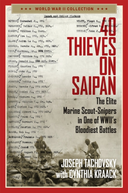 40 Thieves on Saipan: The Elite Marine Scout-Snipers in One of WWII's Bloodiest Battles