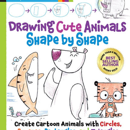 Drawing Cute Animals Shape by Shape