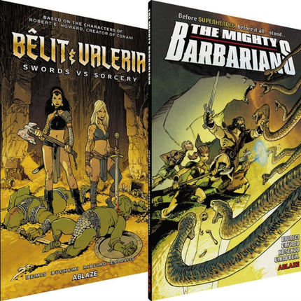 Ablaze Spotlight on SwordandSorcery Collected Set