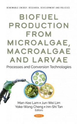 Biofuel Production from Microalgae, Macroalgae and Larvae: Processes and Conversion Technologies