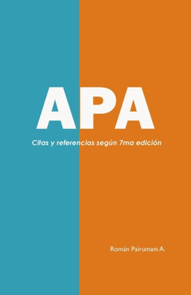 APA: Guía de citas y referencias bibliográficas