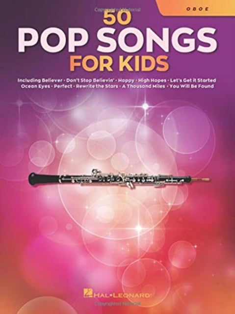 50 Pop Songs for Kids: For Oboe