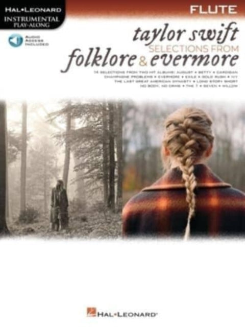 Taylor Swift - Selections from Folklore & Evermore: Flute Play-Along Book with Online Audio