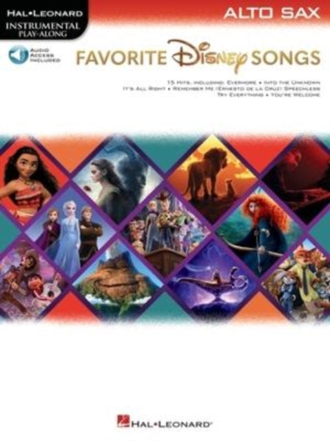 Favorite Disney Songs: Instrumental Play-Along - Alto Sax