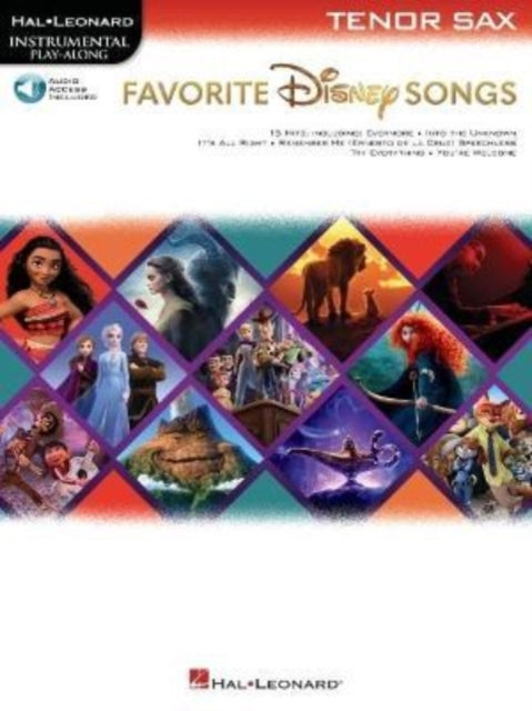 Favorite Disney Songs: Instrumental Play-Along - Tenor Sax