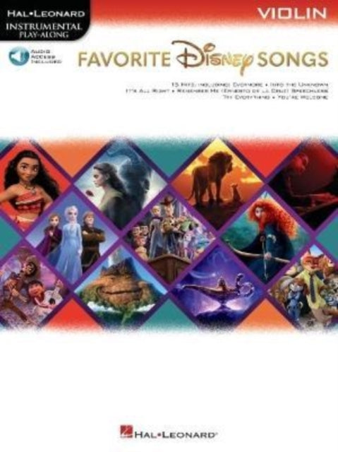 Favorite Disney Songs: Instrumental Play-Along - Violin