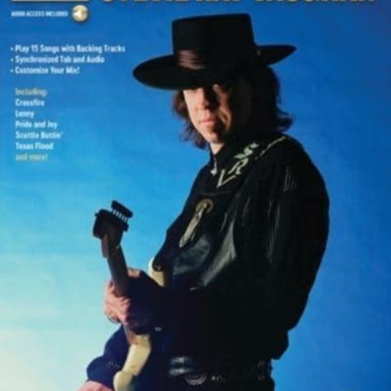 Stevie Ray Vaughan -Del. Guitar Play-Along Vol. 27: Book with Interactive Online Audio Interface