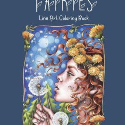 Fairies Line Art Coloring Book