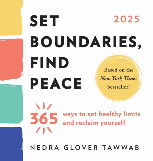 2025 Set Boundaries Find Peace Boxed Calendar