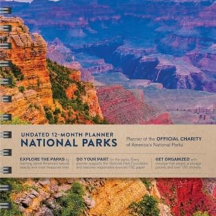 National Park Foundation Undated Planner