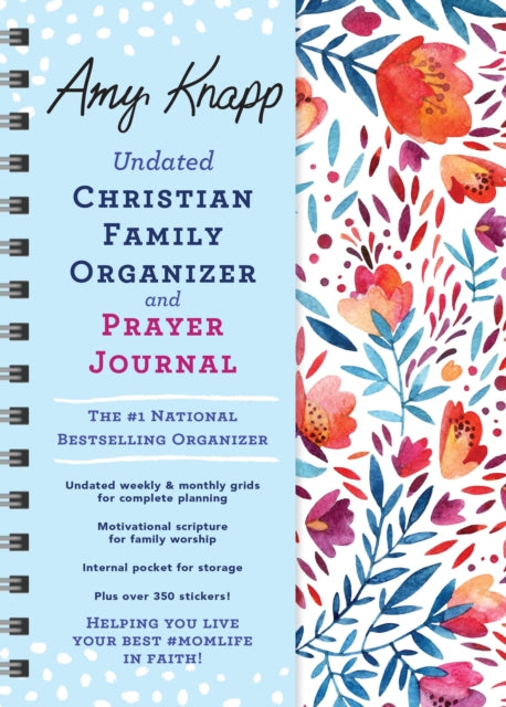 Amy Knapp Undated Christian Family Organizer and Prayer Journal