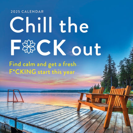 2025 Chill the Fck Out Wall Calendar