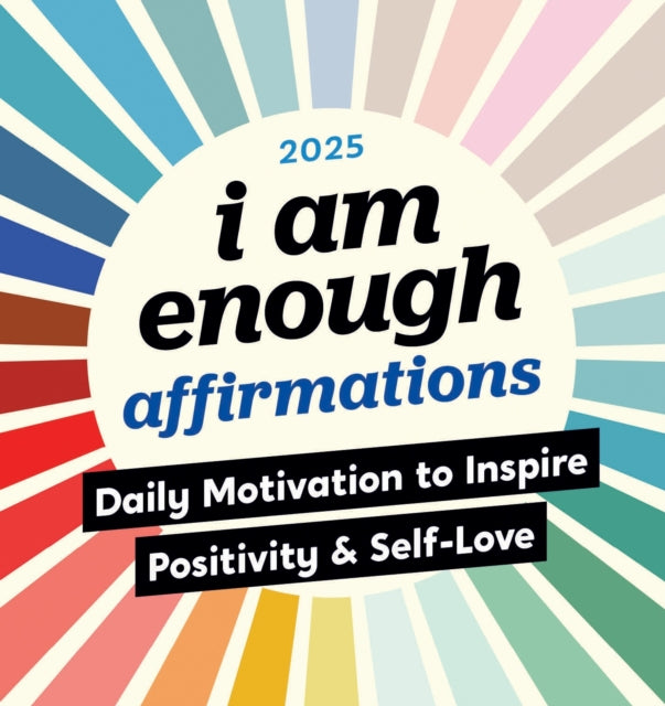 2025 I Am Enough Affirmations Boxed Calendar