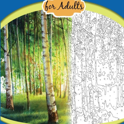 Color by Numbers for Adults: Landscapes: Extreme Color by Numbers - Intermediate to Advanced