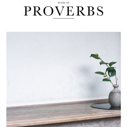 Book of Proverbs Sc Nlt