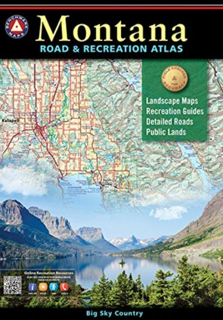 Benchmark Montana Road  Recreation Atlas 5th Edition