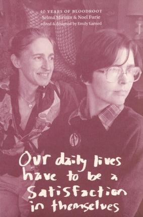 Our daily lives have to be a satisfaction in