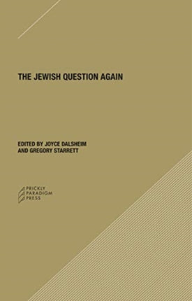 The Jewish Question Again