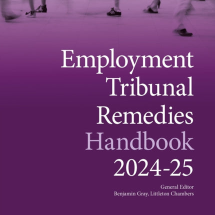 Employment Tribunal Remedies Handbook 202425