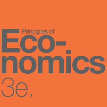 Principles of Economics 3e (paperback, b&w)